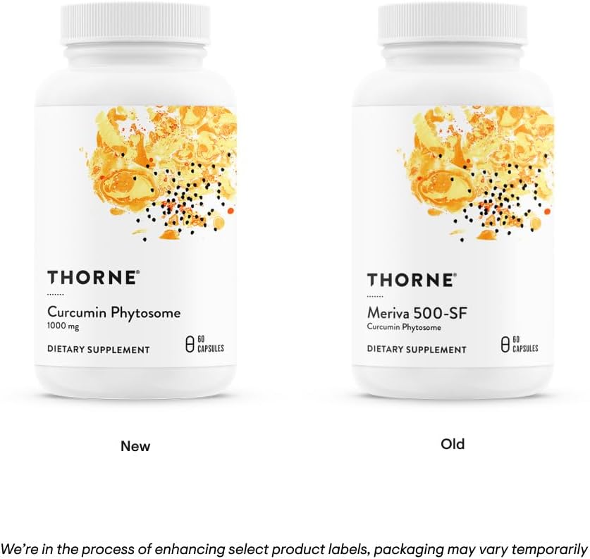 THORNE - Curcumin Phytosome 1000 mg (Meriva) - Clinically Studied, High Absorption - Supports Healthy Inflammatory Response in Joints, Muscles, GI Tract, Liver, Brain & Nerves* - 30 Servings - Image 3