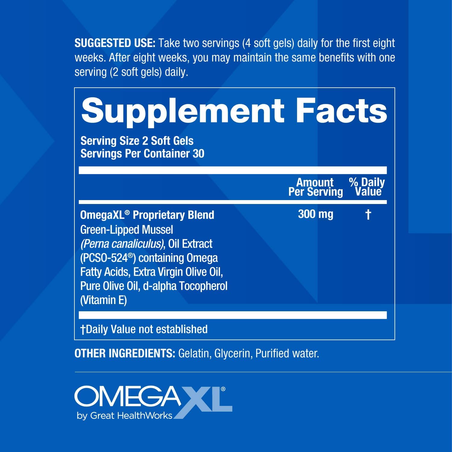 OmegaXL Joint Support Supplement, for Relief - Natural Muscle Support, Green Lipped Mussel Oil, Soft Gel Pills, Drug-Free, 60 Count - Image 7