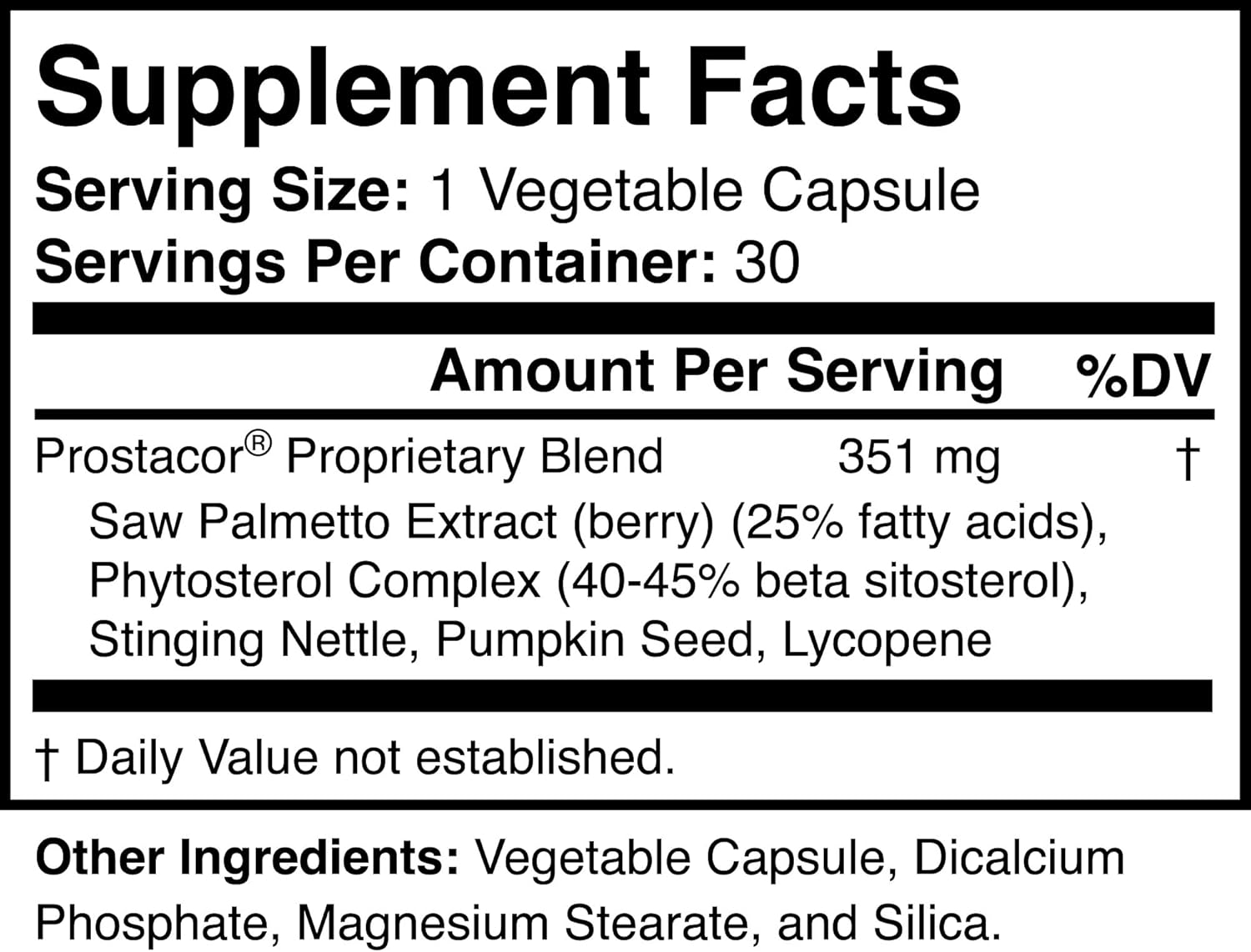 Natural Prostate Support Supplement - Non-GMO, Vegan, Gluten-Free - Image 3