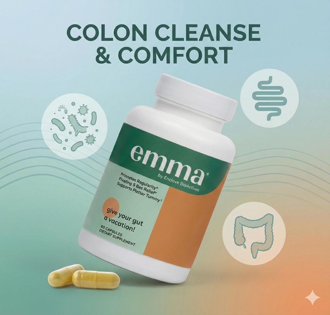 Advanced Gut Health & Colon Cleanse Capsules