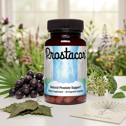Prostacor Prostate Support Supplement for Men – Natural Non-GMO Vegan & Gluten-Free Formula for Prostate and Urinary Health