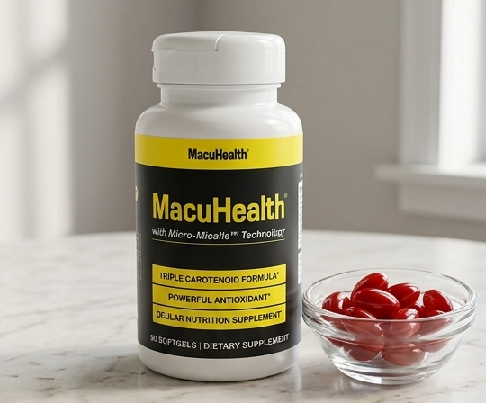 Macuhealth Triple Carotenoid Formula – Eye Vitamins – 90 Softgels, 3 Months Supply